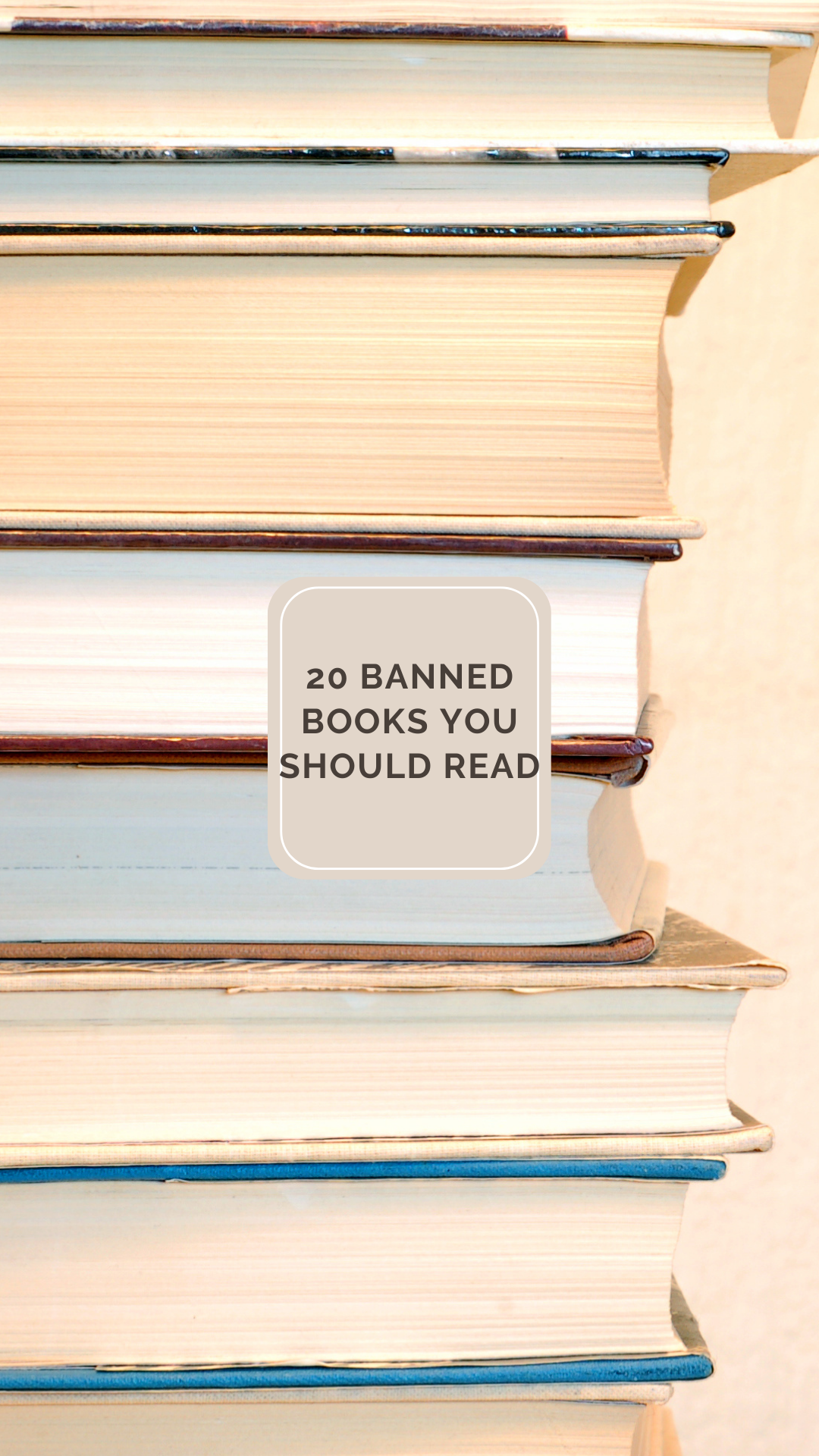 Preview of 20 Banned Books You Should Read