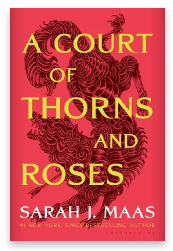 Cover of A Court of Thorns and Roses by Sarah J. Maas