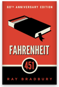 Cover of Fahrenheit 451 by Ray Bradbury 