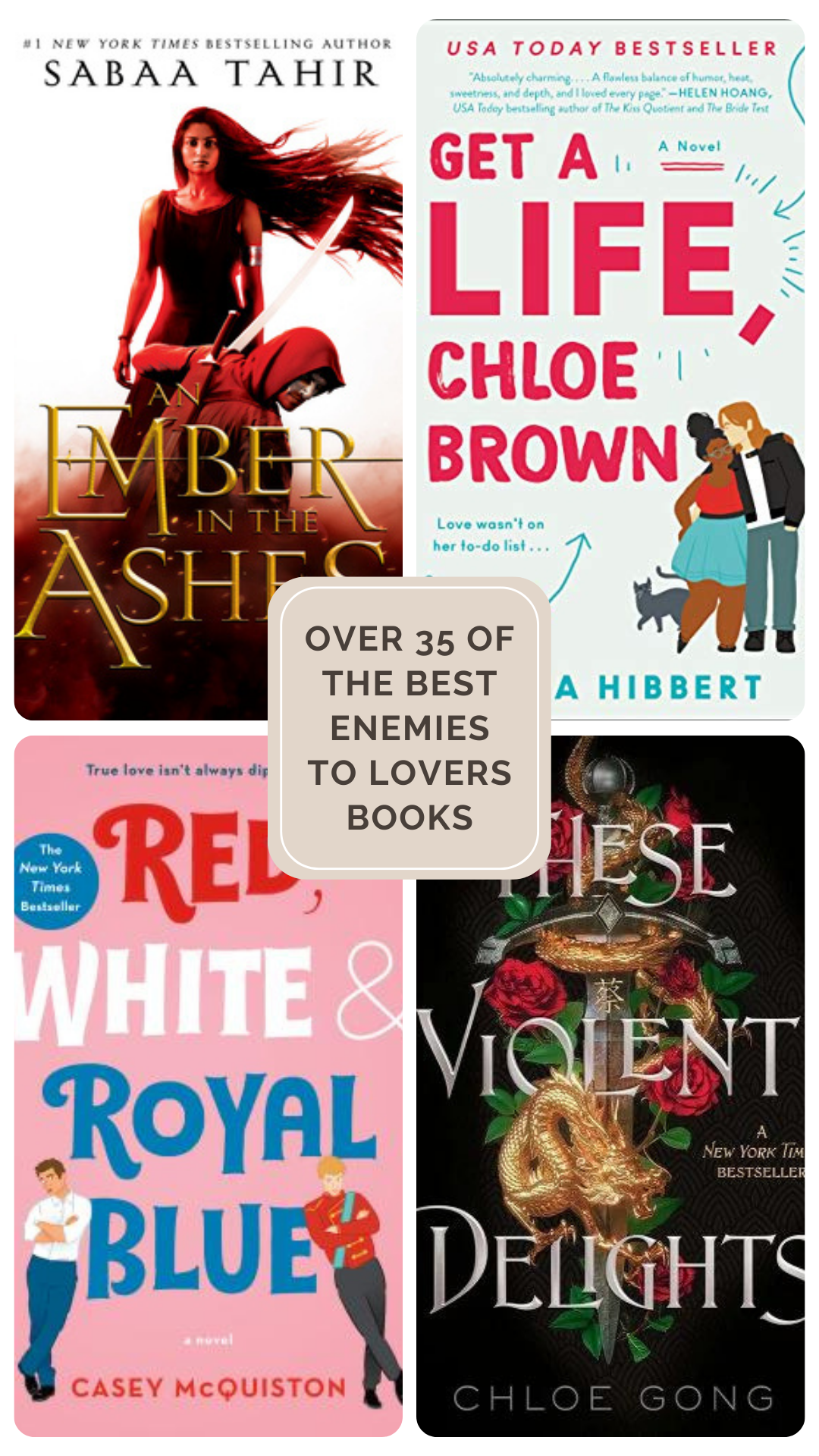 Over 35 of the Best Enemies to Lovers Books