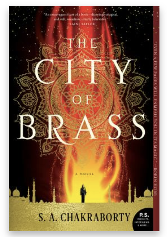Cover of "City of Brass" by S.A. Chakraborty