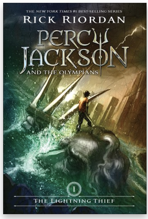 Cover of Percy Jackson & the Olympians: The Lightning Thief
